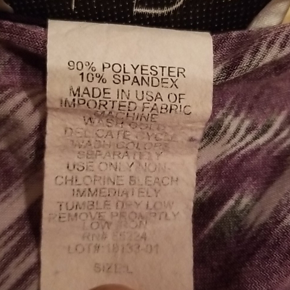 Like New Jon Den Ruffle Blouse - Picture 3 of 5